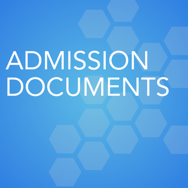 A button with text reading Admission Documents